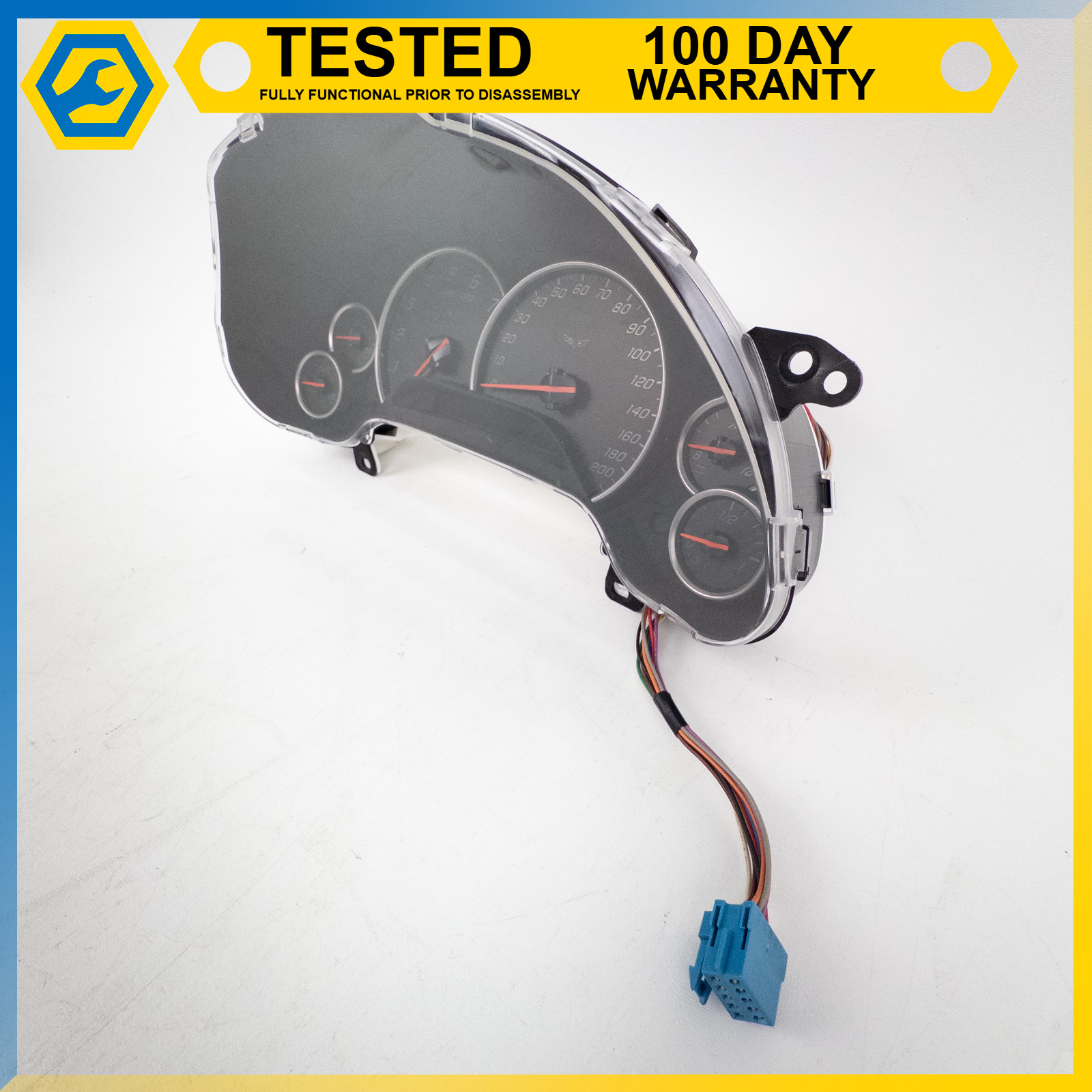 05-13 CHEVROLET CORVETTE C6 INSTRUMENT GAUGE CLUSTER ASSEMBLY SPEEDOMETER OEM