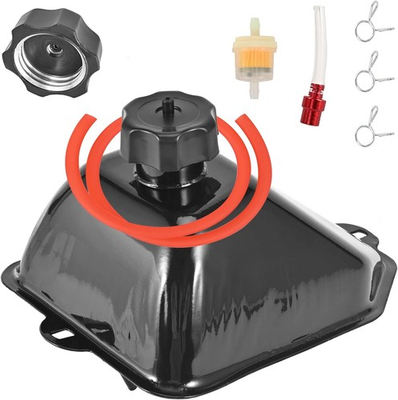 #ad Metal Gas Fuel Petrol Tank for 50cc 70cc 90cc 110cc 125cc ATV Quad Metal A $43.99