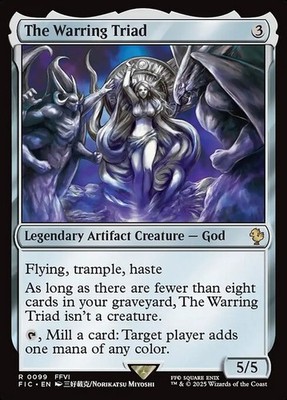 The Warring Triad 99 R Normal FIC MTG NM