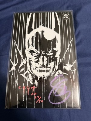 Absolute Batman #18  E.M. Gist  Megacon Exclusive  AP 24/50  2X Signed NM