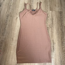 NASTY GAL Textured Mini Dress  S 6 Chic Spaghetti Strap  Coquette , Summer