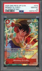 Monkey D. Luffy (Alternate Art) OP12-015 Legacy of the Master