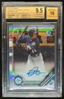 2019 Bowman Julio Rodriguez Chrome Auto 1st Prospect Refractor #/499 BGS 9.5/10
