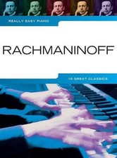 Really Easy Piano: Rachmaninoff by Sergei Rachmaninoff (English) Paperback Book