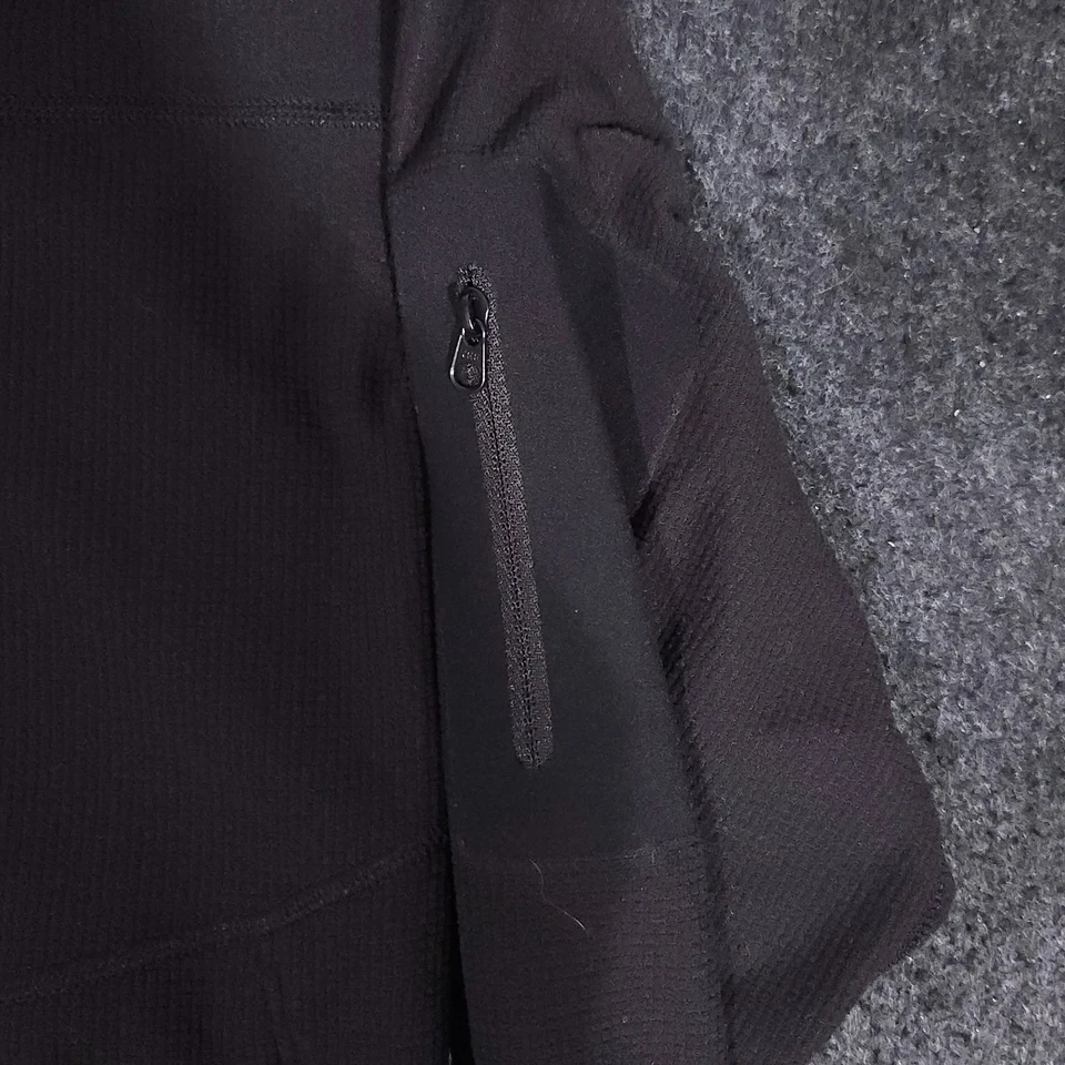 Chaqueta Arcteryx Delta LT Para Hombre Mediana Negra Cremallera Completa Porlatec Vellón Térmico Foto 4 de 4