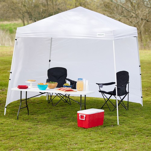 Caravan Canopy 10"x10"Tent Sidewalls for Canopy, White(Sidewalls Only)(Open Box) - Picture 4 of 10