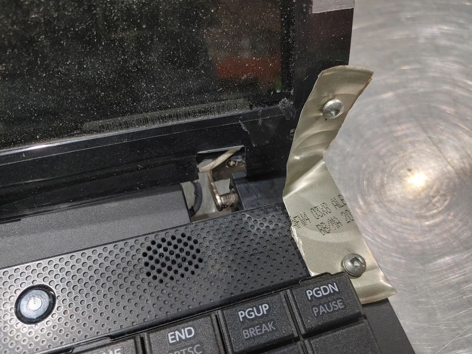 Toshiba Satellite C855D-S5351 Laptop Power Tested Silver/Black - Fair - Image 4 of 4