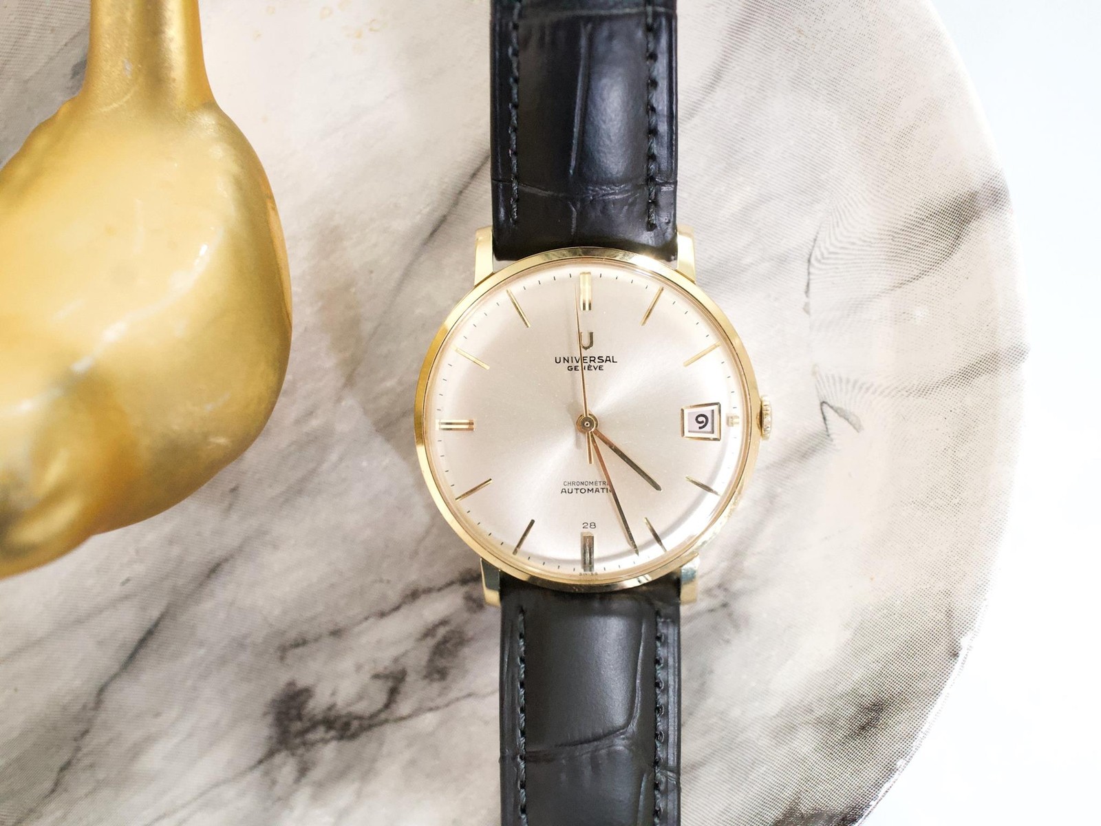 Universal Genève Chronometer Automatic 18K Gold M… - image 18