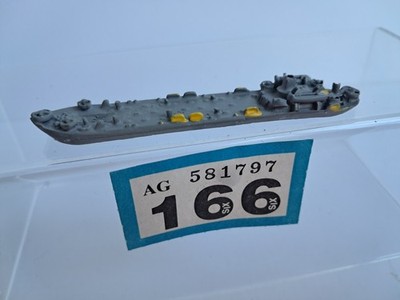 1/1250 WATERLINE LST 384 LANDUNG/PANZERSCHIFF 1943 T322 DIECAST 8cm UNIDENTIFIZIERT