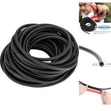 Black Latex Rubber Tubing 1/4" ID x 3/8" OD Professional Surgical Slingshot 10ft