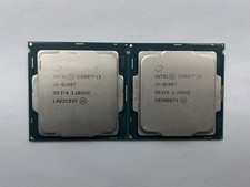 Lot of 2 Intel Core i3-8100T 3.1GHz LGA1151 6MB CPU Processor SR3Y8