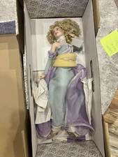 Franklin Mint Cinderella Passion Of The Renesance Doll & Box-RARE HTF