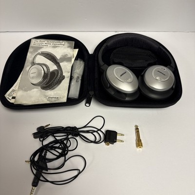 Bose QuietComfort 15 On The Ear Acoustic Noise Cancelling Headphones (Need Pads)