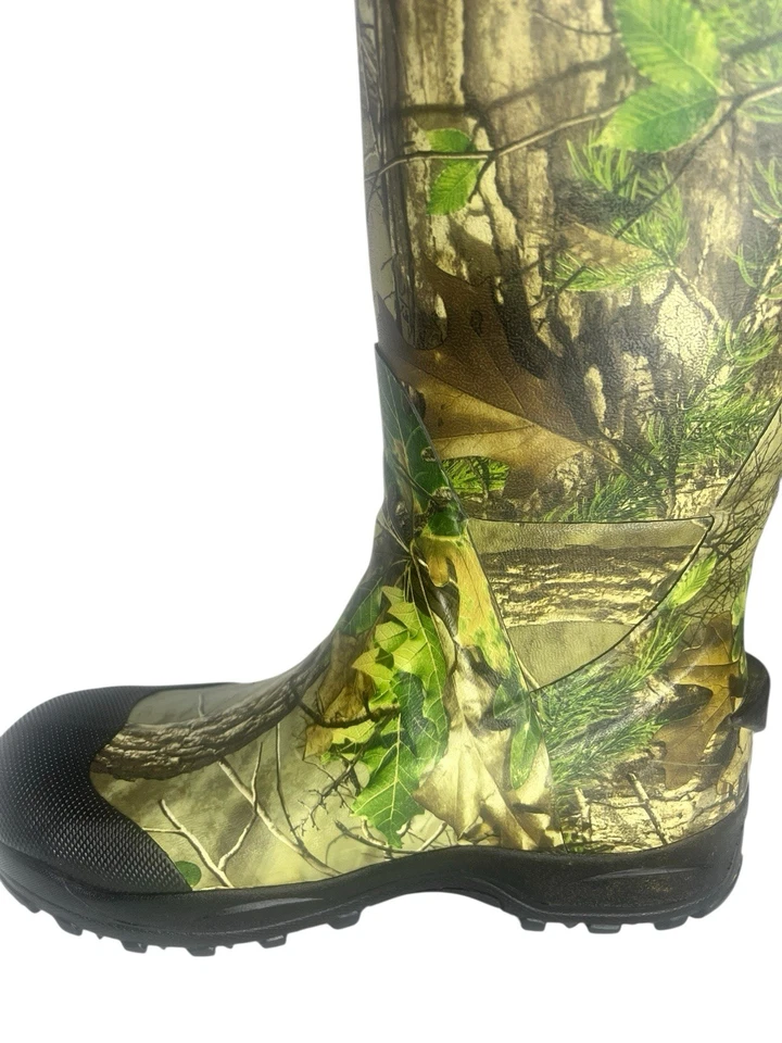 Botas de caza Gander Mountain para mujer talla 7 camufladas de goma impermeables difíciles de encontrar Foto 4 de 4