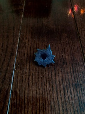 Supreme Nate Lowman Bullet Hole Pin SS22 | eBay