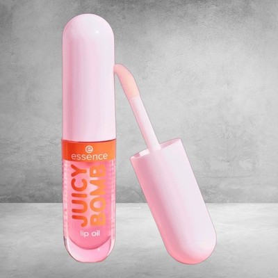 essence Juicy Bomb LIP OIL Lippenöl 01 Peach Perfect 2,4 ml NEU Händler Rechnung