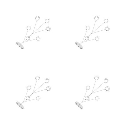 Set of 4 Fotokartenhalter Platzkartenhalter Tischständer Mit Cliphalterung