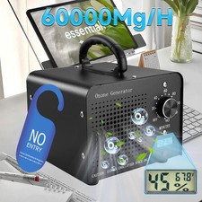 Ozone Generator 60,000Mg/H - Ozone Machine Odor Removal Odor Eliminator Ionizer