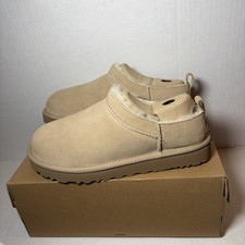 UGG Classic Micro Women  s Boots  Color: Sand  Size 8