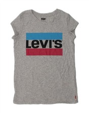 Levis Mädchen Grafik T-Shirt Oberteil 9-10 J...