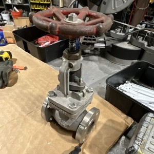 Ladish Co. 2-1/2 in Stainless Steel Manual Gate Valve Class 150 1501-027