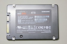 Samsung 860 EVO 4TB 2.5" SATA Internal SSD (MZ-76Q4T0) 100% Health