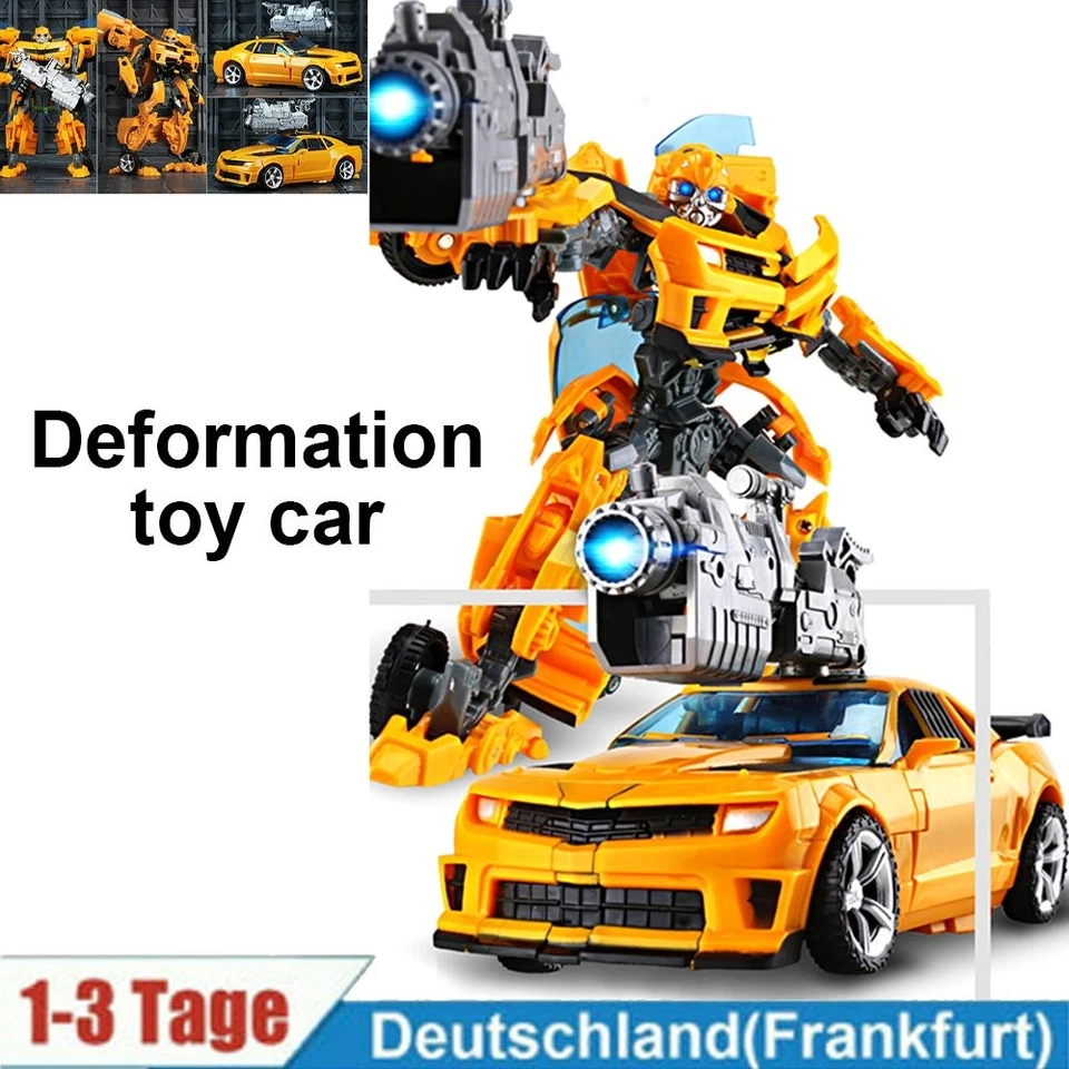 NEU Kinder Transformer Autobots Roboter Flim Figur Auto Actionsfigur Spielzeug - Bild 3 von 4