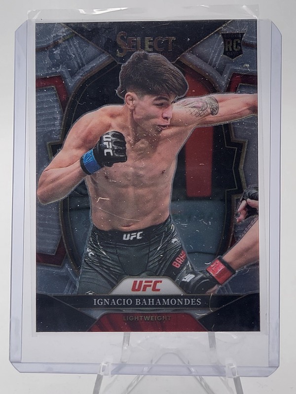 IGNACIO BAHAMONDES 2023 SELECT UFC CONCOURSE ROOKIE RC #64 LIGHTWEIGHT Q2091