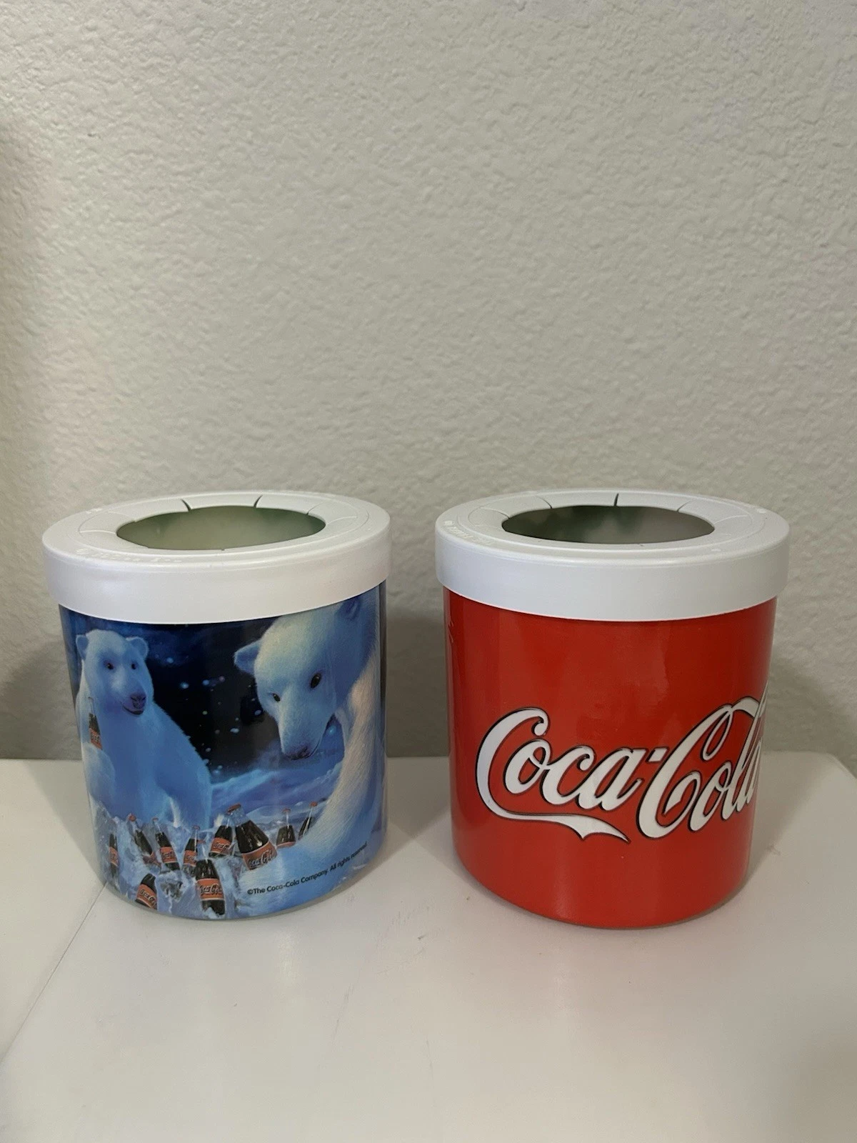 2 Vintage The Fridge Coca-Cola Koozie Freezable Can Holders Coolers Lifoam
Opens in a new window or 
