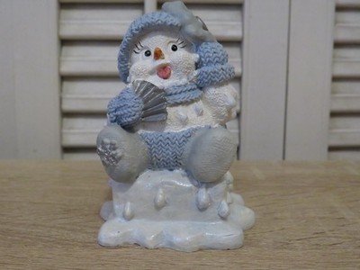 Vintage Encore Snow Buddies 3.5'' KEEPING COOL Figure Snowmen #94730