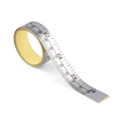 Workbench Ruler Adhesive Backed Tape Measure 30 Inch 76cm Start From Middle