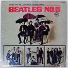 BEATLES NO.5 APPLE AR8028 Japan VINYL LP