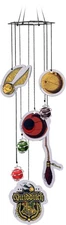 Harry Potter Quidditch Wind Chime - Outdoor Garden Décor - Decorative Chimes ...