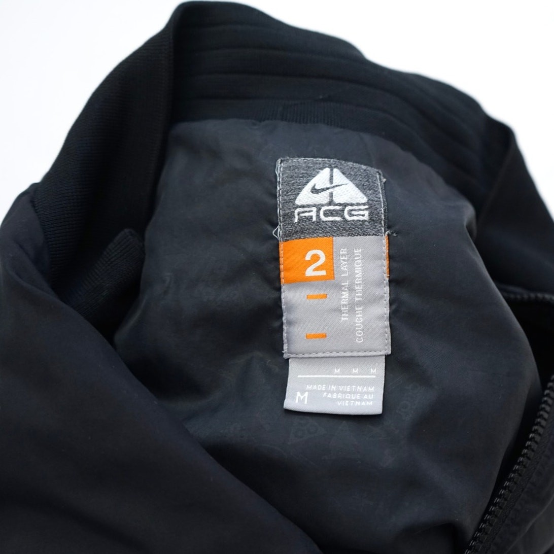 SACAI X NIKE Gilet nero ACG Nike outdoor vintage anni 00 uomo medio