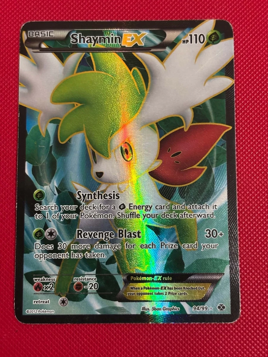 Shaymin Pokémon TCG Next Destinies Individual Collectible Card