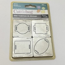 Cuttlebug 4 Cutting Dies Sliders Tags Crafts Provo Card Making