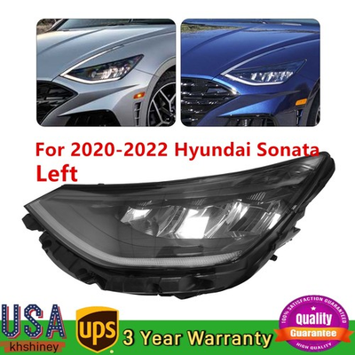 #ad #ad Headlight Replacement For 2020 2021 2022 Hyundai Sonata Left Side LED Headlamp $113.82
