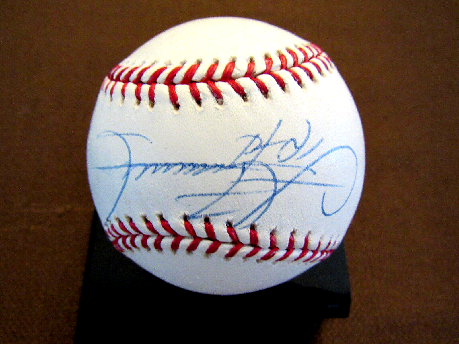 Sammy Sosa Autographed Signed Chicago Cubs # 21 609 HOME RUNS AUTO OML BASEBALL JSA BEAUTY 