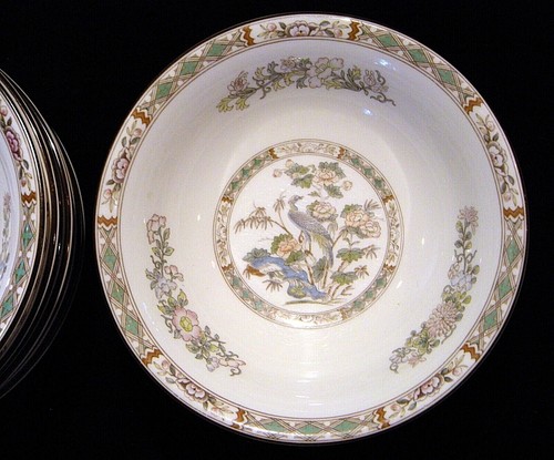 Vintage Wedgwood Kutani Crane #R4464 Bone China Bowls, Cups, Saucers & Tea Pot - Picture 37 of 93