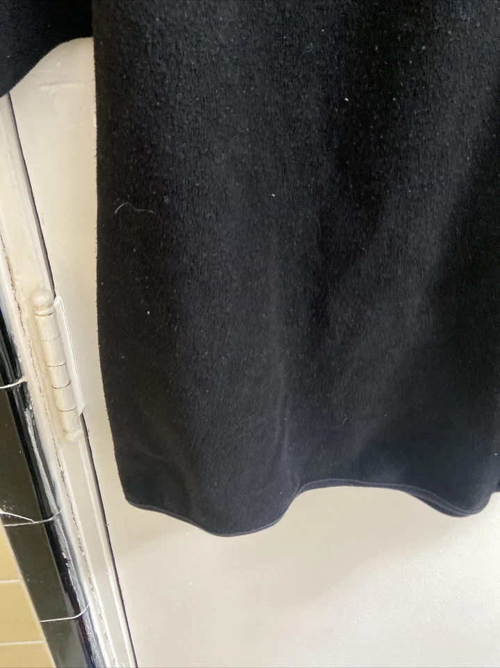 Majestic Fleece Pullover 1/4 Zip Mens M Black Authentic Therma Base Tech - Image 4 of 4