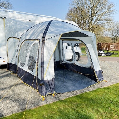 Malvern Driveaway High Air Awning for Motorhomes - Maypole Leisure  3m x 3m✅ - Afbeelding 1 van 8