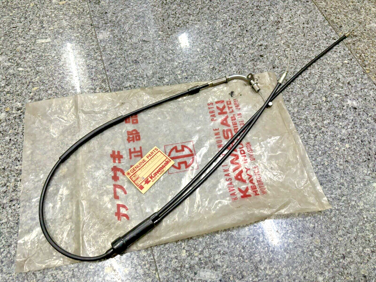 Kawasaki KH100 KH110 GTO 80-81 Throttle Control Cable NOS Genuine