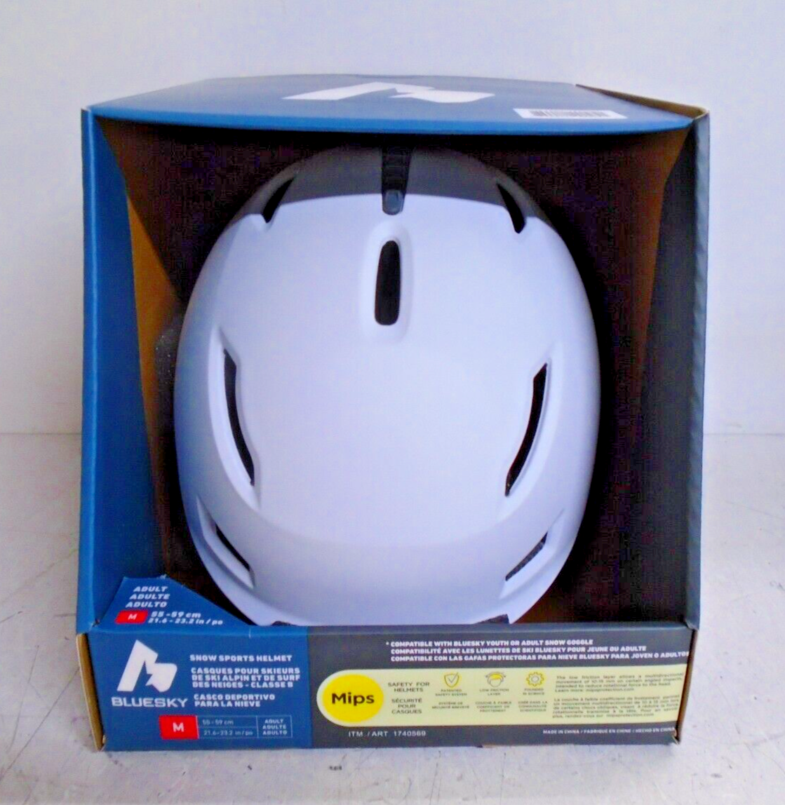 NEW BlueSky Snow Sports Helmet | Adult Sizes S - M - L  display picture 2