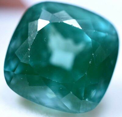 14.95 Ct Natural Paraiba Tourmaline AAA Greenish Neon Blue Copper Treated Gem