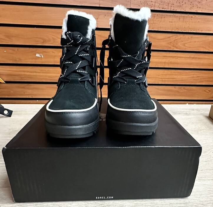 New Women's Sorel Tivoli IV WP Waterproof Boots Various Sizes Black New in Box