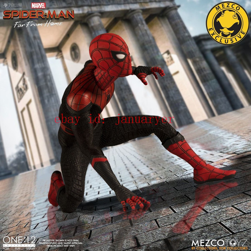 Mezco Toyz 1/12 Spider-Man:Far From Home Deluxe Edition Mezco Toyz 1/12 Spider-Man:Far From Home Deluxe Edition