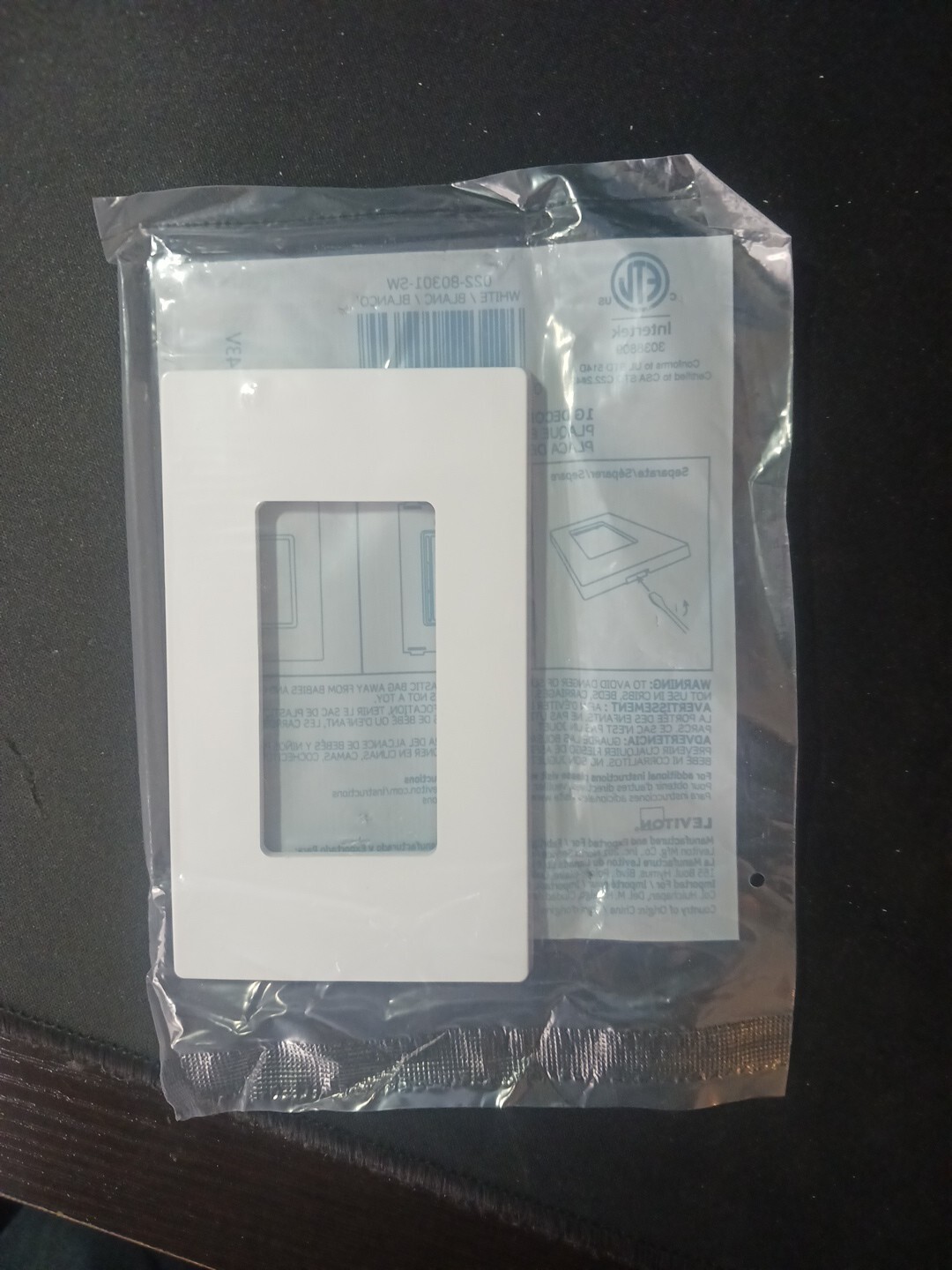 leviton-1-gang-decora-plus-snap-on-wallplate-white-022-80301-sw-lot