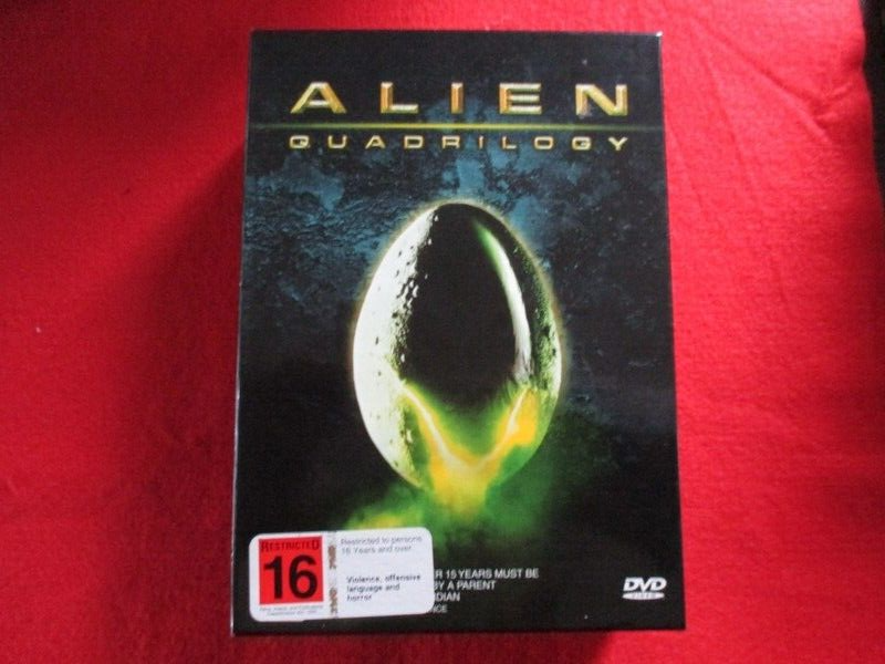 Alien Quadrilogy Box Set Dvd | Alien Quadrilogy (9 Disc Complete Box ...