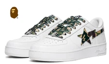 A Bathing Ape "ABC Camo Bape Sta" Green 1K70-191-335 Size 9.5 NEW