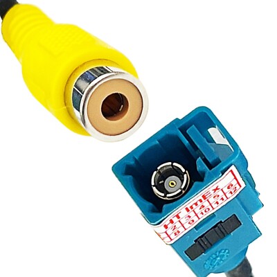 Cinch Fakra RCA Rückfahrkamera Adapter kompatibel mit Porsche PCM 2.1 / 3.0